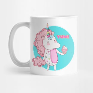 Unicorns Love Cupcakes — Yum! Mug